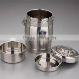 China Manufacture Cheap High Quality Stainless Steel Vacuum Sealed Food Container thumbnail-6