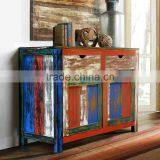 Buffet Console 2 Doors Boat Recycled Wood Furniture, Recycled Wood Furniture Indonesia thumbnail-1