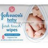 Johnsons Baby First Touch Wipes thumbnail-1
