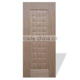 Natural Teak Wood Veneered Moulded Hdf Door Skin 17 Panels New Design thumbnail-1