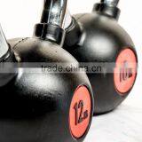 Wholesale Rubber Coated Kettlebell Rubber Kettlebell for Gym Equipment Crossfit Equipment thumbnail-2