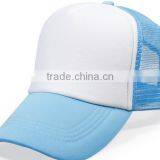 Custom Blank Tucker Hats Mesh Fabric Baseball Cap With Sponge thumbnail-3