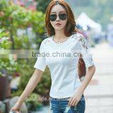 High Quality T-shirts Fashion Ladies/Tops Fashion Girls T Shirt Women 2017 Summer thumbnail-5