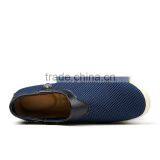 Fashion Cow Split Leather Casual Shoes for Men in Summer, High Quality Ventilation Mesh Shoes Casual for Male thumbnail-2