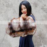 CX-H-17E High Quality Women Real Fox Fur Handbag thumbnail-6