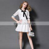 Maxnegio New Product Wholesale Girls Cute Slim White Lace Dress thumbnail-2