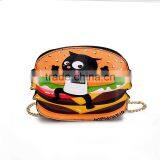 Hot 2016 Cute Biscute Kid Bag Wholesale Plush Kindergarten Purse for 3 Year Old Kid thumbnail-2