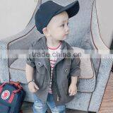 S17631A Wholesale Autumn Children Boys Fashion Windbreaker Coat thumbnail-2