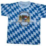 100% Cotton Mens BLUE Printed T Shirts