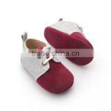 Wholesale Soft Sole Suede Leather Baby Shoes thumbnail-4