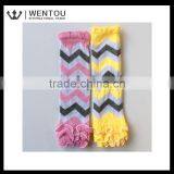 New Wholesale Chevron Baby Lace Boot Sock thumbnail-2