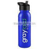 USA Made 24 oz Tritan Metalike Sports Bottle With Flip Straw Lid - Metallic Colors, BPA/BPS-free and Comes With Your Logo thumbnail-4