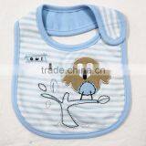 Fashion Design Cute Animal Baby Bibs Three Layers Waterproof Baby Bandana Drool Bibs thumbnail-2