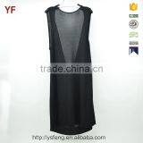 Black Halter Dress Ladies Simple Fashion Sexy Sweater Girls Party Dresses