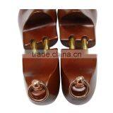 Irregular Shape Luxuary Type Cedar Wood Environmental Painted Shoe Tree With a Ring at the End Part thumbnail-5