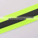 Hi Vis Reflective Fabric Tape Roll Sew-on, Lime Green, Reflective Bias Tape thumbnail-2