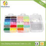 20000pcs Each Box 5 mm Perler Beads Set With 6pcs Pegboard and Twezzer Creative Educational Toys thumbnail-2