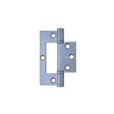 Stainless steel door hinge with stainless steel screws
