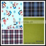 100% cotton flannel printing brushed cotton fabric