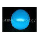 Durable Ployethylene Round LED Bar Stools For Seating / Battery Operated LED Chair