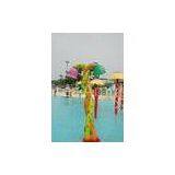 Fiberglass Water Park Toy, Double Flower Aqua Spraying Toy thumbnail-1