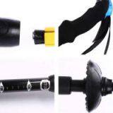 Adjustable With Anti-Shock Ultralight Alpenstock Handle Retractable Pole Walking Hiking Stick thumbnail-3