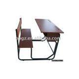 Double School Desk and Chairs thumbnail-1