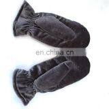 2017 Fashion Accessory Winter Warm Women Men Unisex Velvet Full finger Gloves Mitten