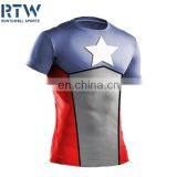 Custom Men's Sublimation Mma Rash Guard