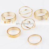 6PCS/Set Party Gift Midi Finger Ring Set Women Girl Punk Jewelry Knuckle Rings thumbnail-4