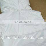 Womens Quilted White Waistcoat With Hood Padding Vest thumbnail-3