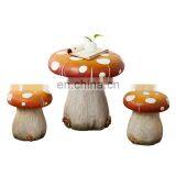 Big Size Mushroom Table and Stool Statue For Kids or Rest thumbnail-1
