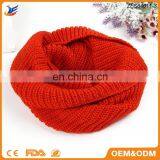 2018 Colors Knitting Loop Winter Scarf Infinity