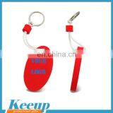 Custom Logo Promotional Gifts Cheap Blank Mini EVA Keychain thumbnail-2