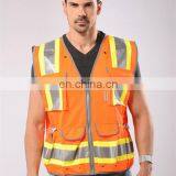 Have pocket traffic reflective vest high visibility safety vest