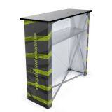 Rortable Aluminum Pop Up Booth Folding Wooden Steel Board Promotion Counter Table Design For Advertising Display thumbnail-3