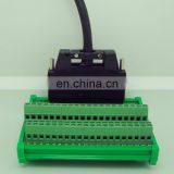 Price of 40 pins terminal block connector with 1m cable