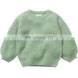 Fashion Long Sleeve Winter Sweaters Mom and me Hand Knitted Sweaters thumbnail-1
