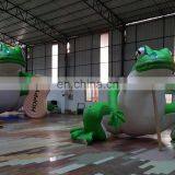 Commercial Use Advertising Inflatable Green Frog Mascot With Logo Printing for Business Display thumbnail-2