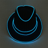10Pcs European and American Popular Stage Led Luminous Jazz Hat thumbnail-3