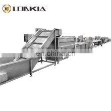 Lonkia Commercial Potato Processing Line Potato Peeler Cutting Machine Potato Washing Line