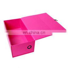 High Quality Luxury Cardboard Magnetic Folding Custom Packaging Shoe Box