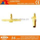 Three Holes Brass Pipe Connector, Pipeline Accessories for CNC Cutting Machine thumbnail-1