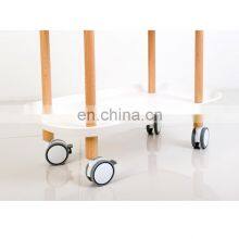 Kitchen Trolley With Wheels Kitchen Storage Rack Trolley Nordic 2 Tier thumbnail-5