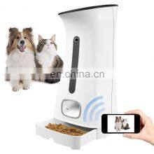 7.5L Cat Food Dispensers With 720P HD Wifi Pet Feeder Camera Voice Recorder Puppy Kitten Automatic Cat Feeder