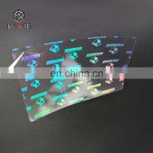 Personalization Custom Made ID Transparent Hologram Overlay thumbnail-2