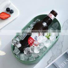 Luxurious Unique Creative Easy Push Up 2022 Fridge Fancy Shapes Reusable Custom Small Molds Lid Ice Cube Tray Silicone thumbnail-4
