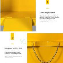 Pharmaceutical Grade Gas Safety Locker: Smart Vented Storage Cabinet With High-Sensitivity Leakage Probe for GMP Cleanrooms thumbnail-4