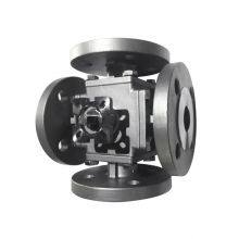 Manufacturer Direct Sales Four-way Ball Valve Flange Ball Valve thumbnail-4