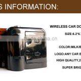 New Arrival 2015 Battery Led Logo Car Door Shadow Projector Light Led Door Courtesy Ghost Light With Any Car Logo Lamp thumbnail-2